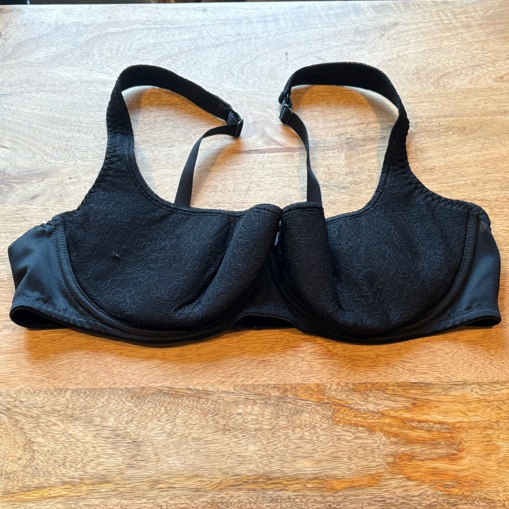 Elegant Black Lace Bra